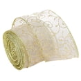 thumbnail image 4 of KLKCMS Christmas Ribbon 2M Length for Gift Packaging Greeting Cards Cake Decoration A, 4 of 9