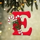 thumbnail image 2 of Personalized Acrylic Christmas Tree Ornaments Alphabet Letter Decorations with Santa Hat Design for Party Xmas Decoration Pendant Hanging Decor, 2 of 3