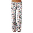 thumbnail image 2 of Hello Kitty Pj Pants Women Flannel Pajamas Women Anime Hello Cat Flannel Sleep Pants Cartoon Pajamas Pants for Women Print Flannel Pajamas Pants Cute Fuzzy Pajamas Pants, 2 of 5