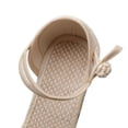thumbnail image 6 of NOKIO Womens Espadrilles Sandals Closed Toe Platform Ankle Strap Casual Summer Wedges Sandals Women's Casual Shoes Breathable Slip-on Outdoor Leisure Wedges Sandals, 6 of 9