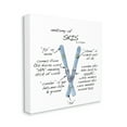 thumbnail image 3 of Stupell Industries Anatomy of Skis Winter Sports Diagram Facts Chart Graphic Art Gallery Wrapped Canvas Print Wall Art, Design by Dishique, 3 of 7