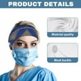 thumbnail image 5 of COEQINE Aztec Nurse Button Headband Wide Headbands for Girls Non Slip Youth Headbands for Sports Boys Football Nurse Headbands Thin Cute Medical Headbands, 5 of 7