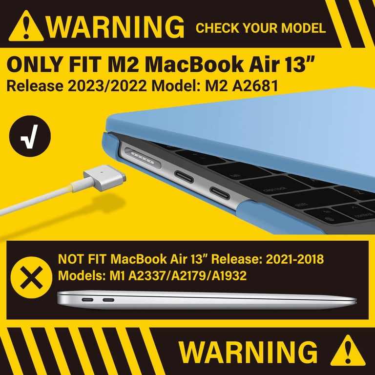 IBENZER Compatible with 2025 2024 2023 2022 MacBook Air 13 inch