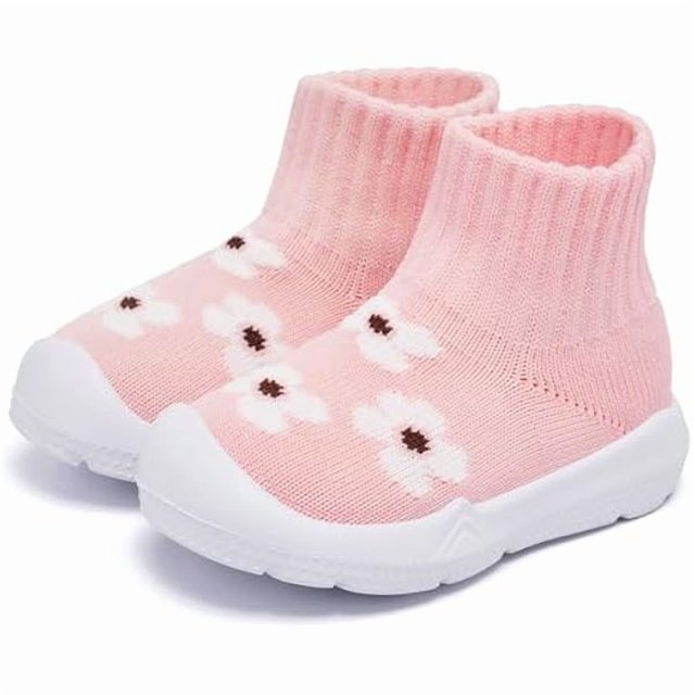 HAYAN Toddler Sock Shoes Baby Walking Shoes Infant Slippers Boys & Girls Non-Slip Sneakers