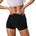 thumbnail image 3 of Womens Bikini Swimsuits Leak Proof Boyshort Swim Bottoms Period Swimwear No Pad Needed Full Coverage Bathing Suit Bottoms Black L, 3 of 8