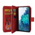 thumbnail image 2 of Wallet Case for Samsung Galaxy S20 FE, Magnetic Zipper Pouch Premium PU Leather with Kickstand Wallet Flip Shockproof Phone Case Wrist Strap Card Slots Holder Pocket Samsung Galaxy S20 FE,
Red, 2 of 18