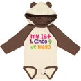 thumbnail image 3 of Inktastic Cinco De Mayo Party Babys 1st Boys or Girls Long Sleeve Baby Bodysuit, 3 of 5