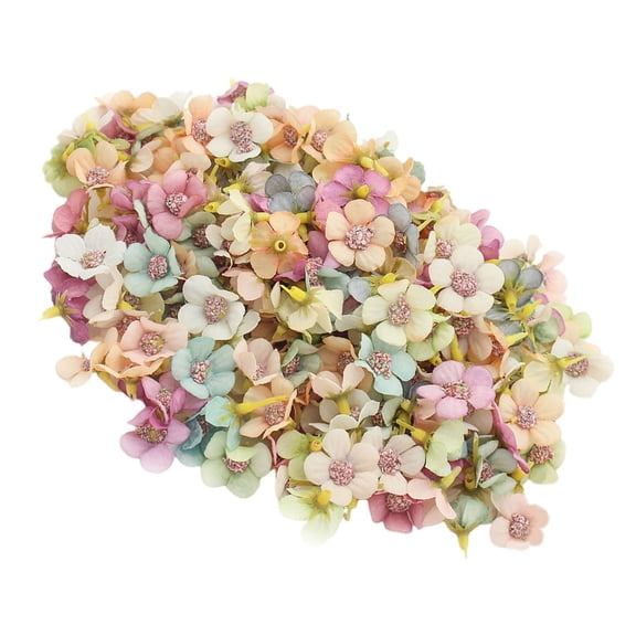 FOMIYES DIY Flower Heads Assorted Color for Wedding Scene Flower Decors and Home Decor