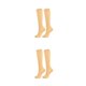 thumbnail image 4 of Qarigey 1 par de calcetines deportivos que absorben la humedad para correr, trotar, entrenar, baloncesto, calcetines de tubo medio, Color de piel L/XL 2Conjunto, 4 of 6