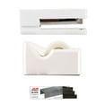 thumbnail image 2 of JAM Paper Office & Desk Set, 3/Pack, 1 White Stapler, 1 Black Staples & 1 White Tape Dispenser, 2 of 5