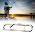 thumbnail image 3 of fastboy 50pcs Fishing Snap Clip Fast Link Buckle Quick Change Sinker Interlock 8 Shaped Clip Fishing Tackles, 3 of 7