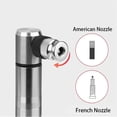 thumbnail image 4 of Portable Aluminium Alloy Bicycle Inflator Bicycle Tyre Pump Mini Inflatable Ball Air Pump Air Compressor Air Rifles ,Long Lasting, 4 of 7
