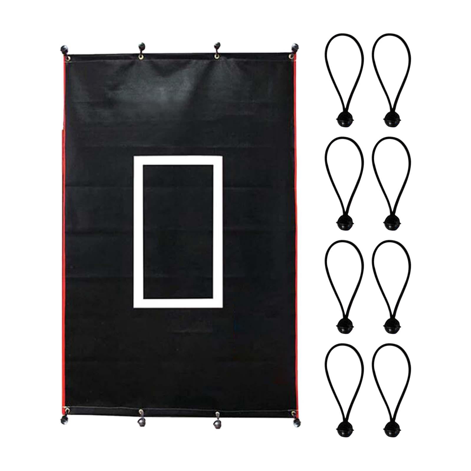 GARENDE Baseball Pitching Backstop Easy Installation Hitting Outdoor Pitching Target