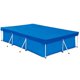thumbnail image 2 of PE Fabric Weaving Pool Cover Rain Cover for Frame Inflatable Pools Blue Durable Floor Pad Dust Rain Protection, 2 of 5