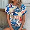 thumbnail image 7 of White Summer Tops for Women Cotton Tshirts Shirts Graphic Pack Buy Again My Orders, 7 of 7