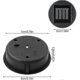 thumbnail image 2 of 2025 Replacement solar light with 8cm bulb, 2 pcs solar panel lantern replacement cover, replacement lamp p, 2 of 5
