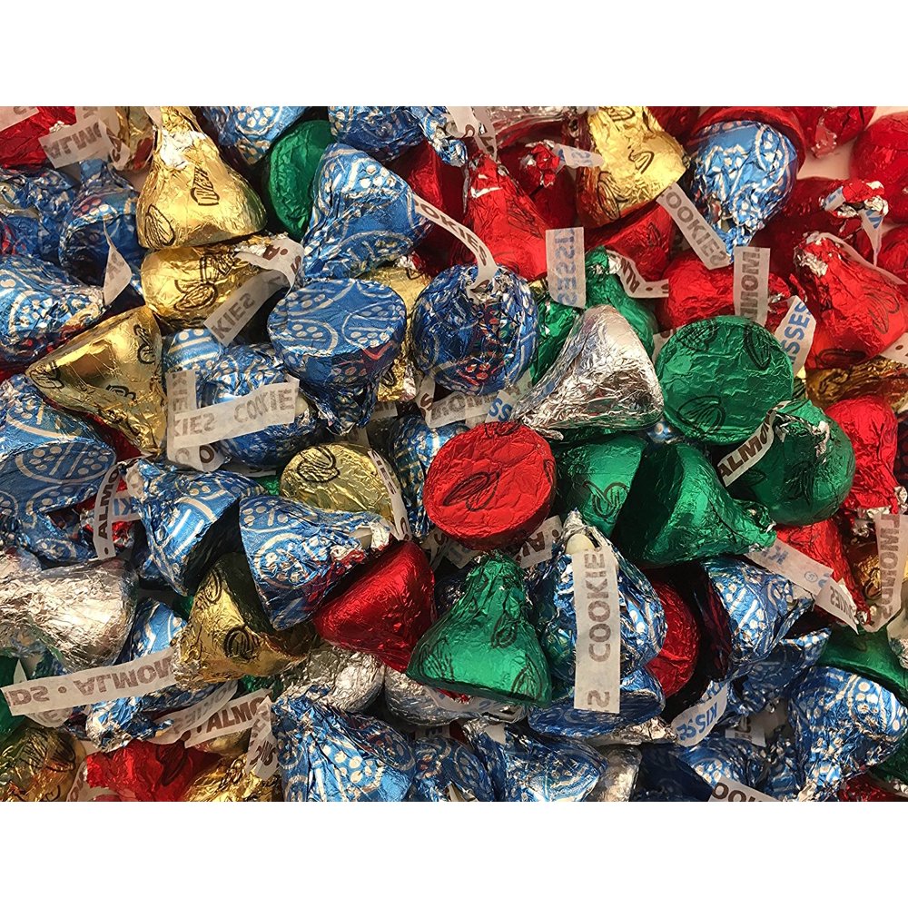 Hershey's KISSES Candy Assortment, Kisses Milk Chocolate Almonds
