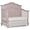 Evolur Aurora 5in1 Convertible Crib, Dusty Rose