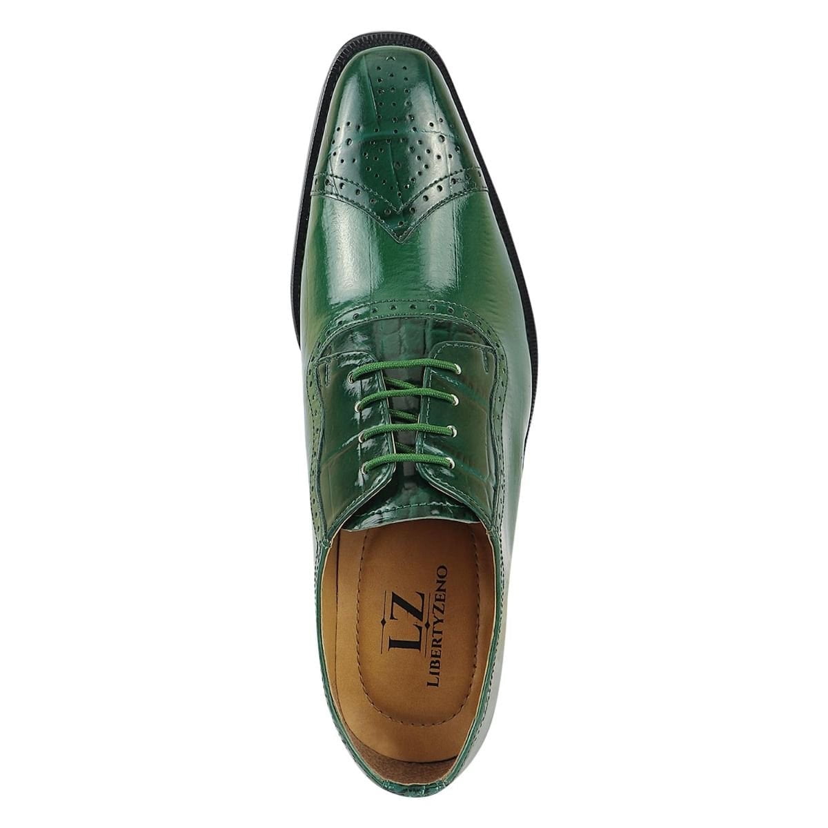 LIBERTYZENO Mens Oxford Dress Shoes Hornback Print Uganda | Ubuy