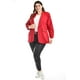 thumbnail image 4 of Blazer manga 3/4 Roman Fashion /Tallas Extras, 12255 (Rojo) rojo 42, 4 of 7