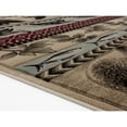 thumbnail image 2 of MDA Home Wild Life Multi-color Polypropylene Area Rug - 2'1'' x 3'3'', 2 of 6