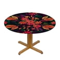 thumbnail image 3 of BANET Mexican Flower Round Tablecloth Kitchen Picnic Tablecloths Washable Table Cover for Dining Party Table Cloths Reusable Table Cloth 54"-58, 3 of 8