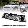 thumbnail image 3 of Gloss Black Front Bumper Grill Grille Fit Mini R55 R56 R57 R58 R59 Cooper S & JCW, 3 of 14
