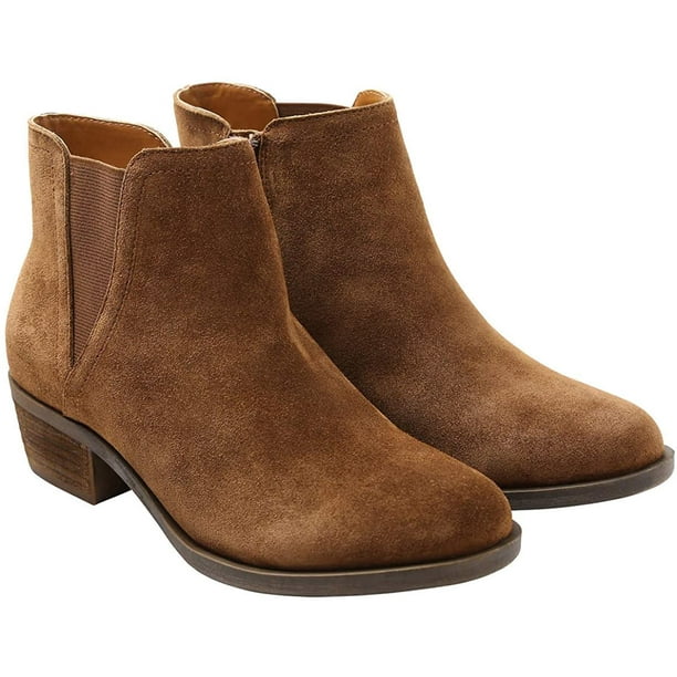 Kensie Kensie Ladies' Gazelle Ankle Boot in Brown, 7