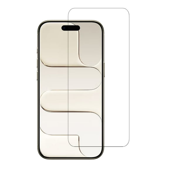 PAPAUTOP [2 Pcs] HD Clear Anti-Scratch Easy Installation Tempered Glass Screen Protector for iPhone Air 2025 6.5"
