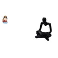 thumbnail image 1 of Figura De Resina Mazu, Estatua De Pensador Abstracto, Escultura Coleccionable, Adorno Para Sala De Estar, Dormitorio, Chimenea Y Armario., 1 of 8