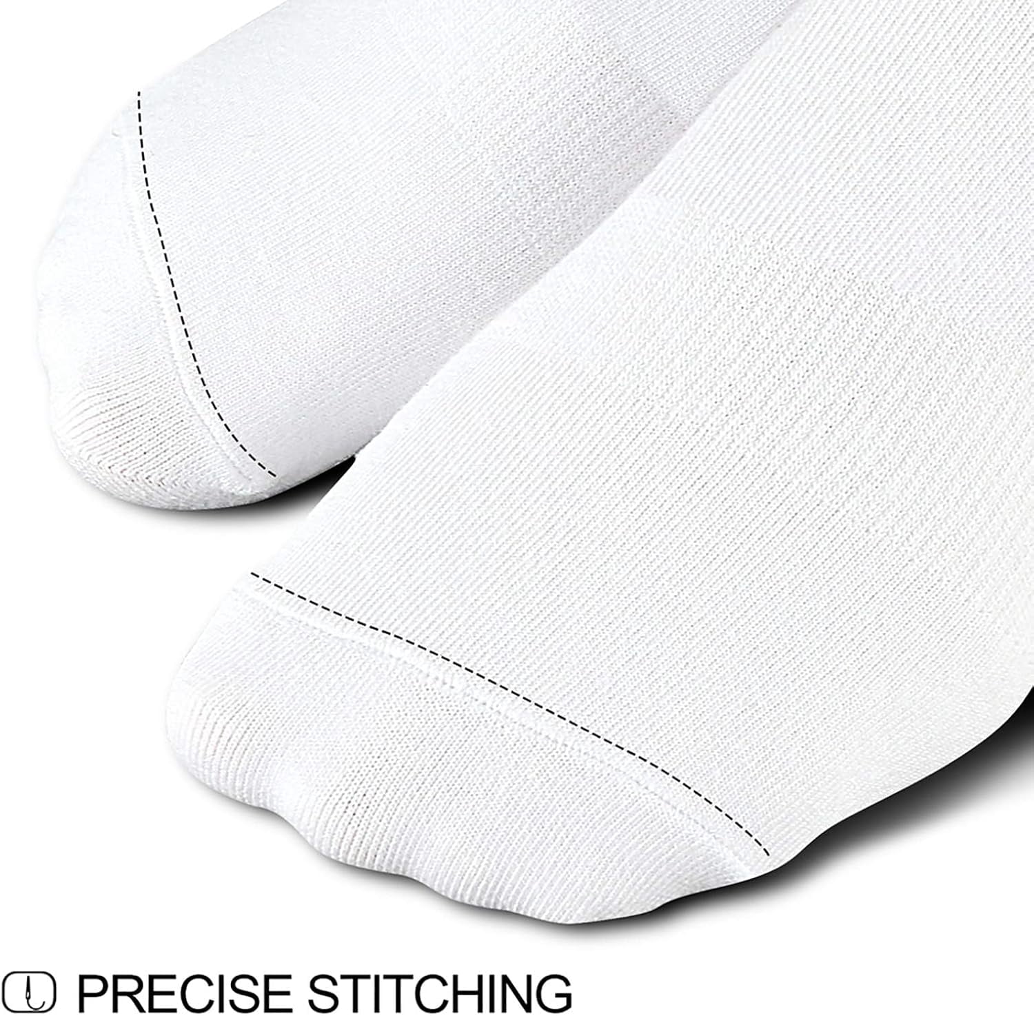 Burculy  No Show Socks Women, 4/8 Pairs Non Slip Low Cut Invisible Ankle Socks, Combed Cotton Breathable Arch Support, for Sneakers Loafers Athletic Shoes