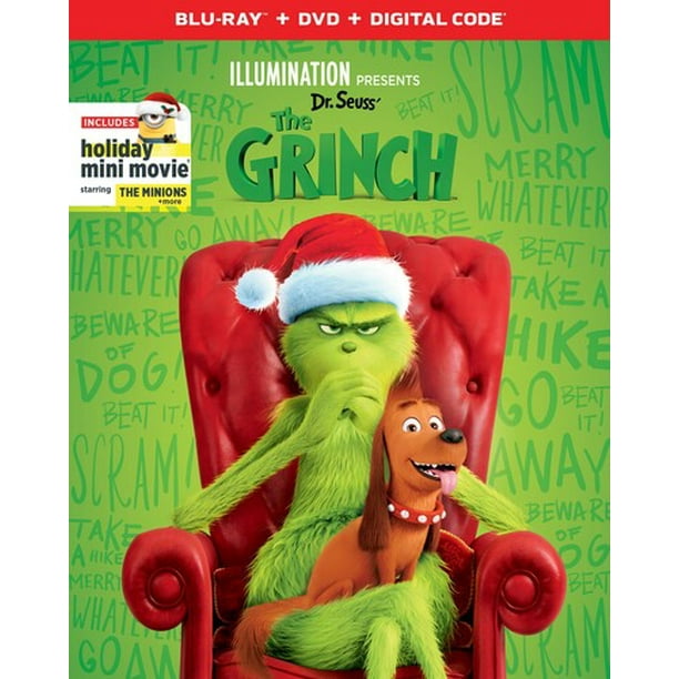 Dr Seuss The Grinch Blu Ray Dvd Digital Copy Walmart Com Dr Seuss The Grinch Blu Ray Dvd Digital Copy Walmart Com