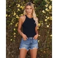 thumbnail image 4 of Sherrylily Summer Womens Tank Tops Casual Sleeveless Cami Top Slim Knit Ribbed Racerback Tee, 4 of 5