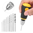 thumbnail image 1 of Ccdes Perceuse à Main Micro, Mini Perceuse à Main, Ensemble d'Outils Portables Micro Mini Petite Perceuse à Main & 10 Pcs Embouts de Perceuse 0.8-3.0mm, 1 of 8