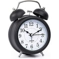 thumbnail image 1 of Alarm Clock Alarm Clocks Analog Clock Loud Alarm Clock for Heavy Sleepers with Stereoscopic Dial Backlight Battery Operated for Living Room Bedroom Bedside Desk Gift Clock by, 1 of 5