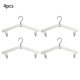 thumbnail image 1 of Paquete de 4 perchas plegables de viaje ABS, ligeras y portátiles, para ropa, calcetines, 1 of 11