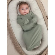 Gerber Baby Neutral Long Sleeve Gowns, 3-Pack, Sizes Newborn - 0/3 Months