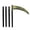 D, variant on Nnndbs Halloween Grim Reaper Scythe Prop, 32 Inch Lightweight Plastic Sickle Toy for Cosplay Costume Party Décor and Events