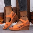 thumbnail image 2 of MuXiKeJi Clothes Women's Platform Wedge Sandals 2026, Comfortable Peep-Toe High Heel Wedges for Women Ankle Strap Open Toe Band Dressy Summer Beach Sandals, 2 of 9