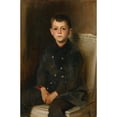 thumbnail image 3 of John Singer Sargent 17x24 Black Modern Framed Museum Art Print Titled - Portrait of Lancelot Allen (1894), 3 of 5