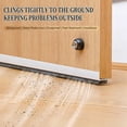 thumbnail image 5 of Door Draft Stopper, 35.4 Inch Self Adhesive Door Sweep Weather Stripping, PVC Under Door Seal for Draft Dust Noise and Air Gap Blocking, Bottom Door Guard for Bedroom Bathroom Office and Entryway, 5 of 6