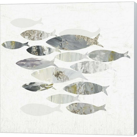 Gone Fishing II by Aimee Wilson, Canvas Wall Art, 12W x 12H