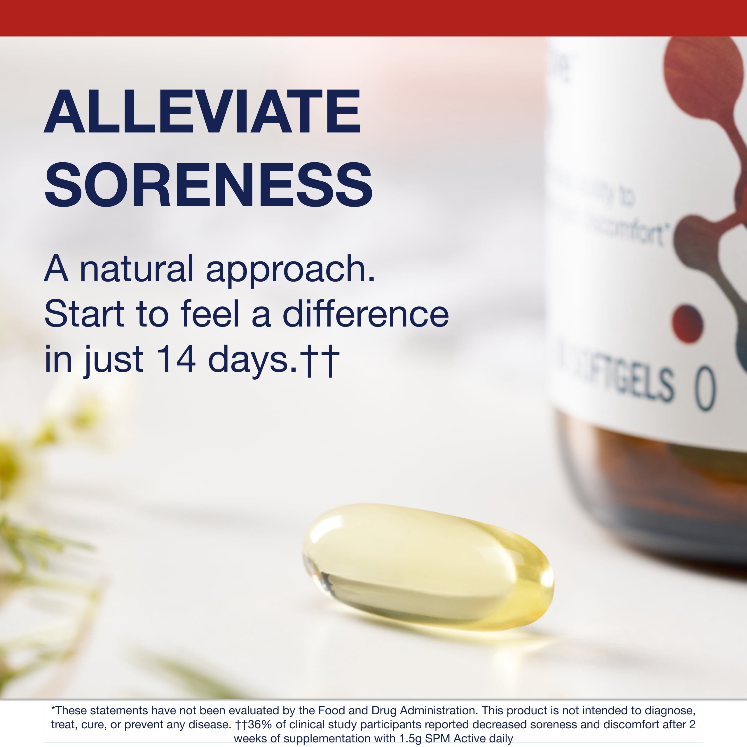 Metagenics SPM Active One Daily - Joint Soreness Supplement* - Encourages Soothing Relief* - Features Next Generation Omega Fish Oil - Non-GMO & Gluten-Free - 60 Softgels
