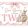 thumbnail image 4 of Pastel Style Bunny Birthday Banner for Kids Spring Easter Party Decoration, 4 of 7