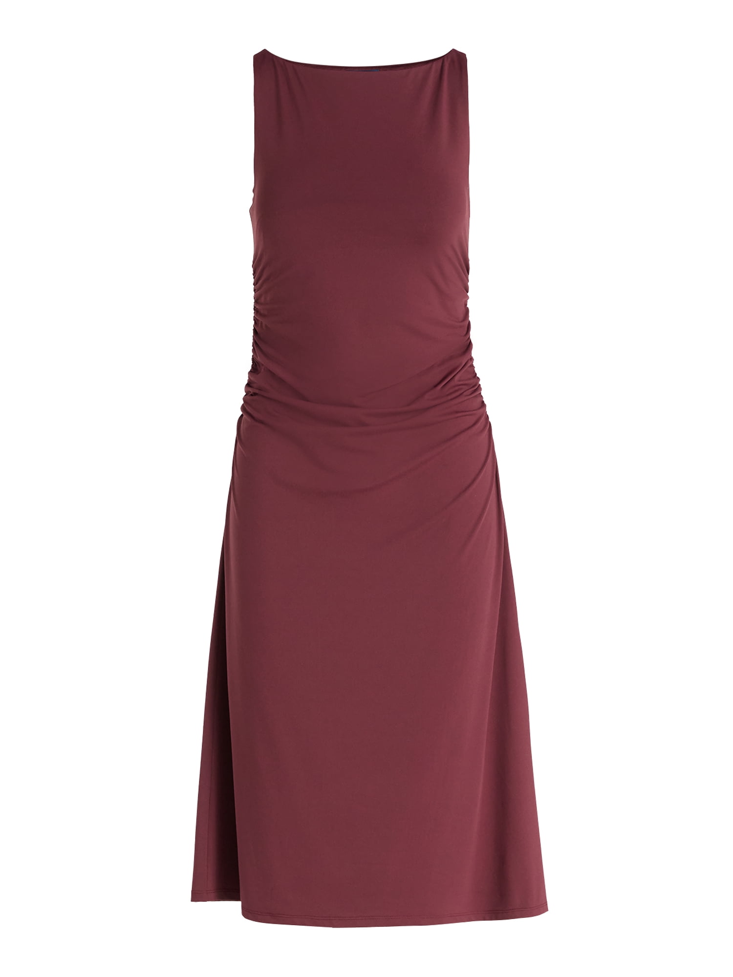 Scoop Women's Sleeveless Contour Midi Dress, Sizes XS-XXL