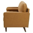 thumbnail image 6 of Sofa, Leather, Tan, Modern Contemporary Urban Design, Living Lounge Room Hotel Lobby Hospitality, 6 of 9