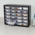 AkroMils 24 Drawer Plastic Storage Organizer with Drawers for Hardware, Small Parts