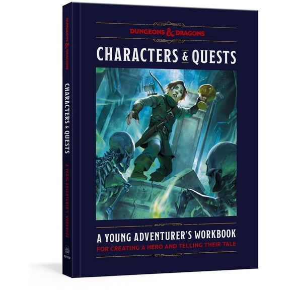 Characters and Quests: A Young Adventurer's Workbook for Creating a Hero and Telling Their Tale (Dungeons & Dragons, D&D)