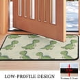 thumbnail image 3 of Mint Dinosaurs with Cacti Cute Door Rugs,Washable Non Slip Door Mats Indoor,Decorative Door Mats,Entry Mat Indoor for Entrance,Bedroom,Kitchen,Bathroom,30"x17", 3 of 6