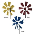 thumbnail image 6 of Idyllic wrought iron multicolor garden plug-in rotating windmill gardening courtyard villa decoration outdoor windmill plug-in, 6 of 9